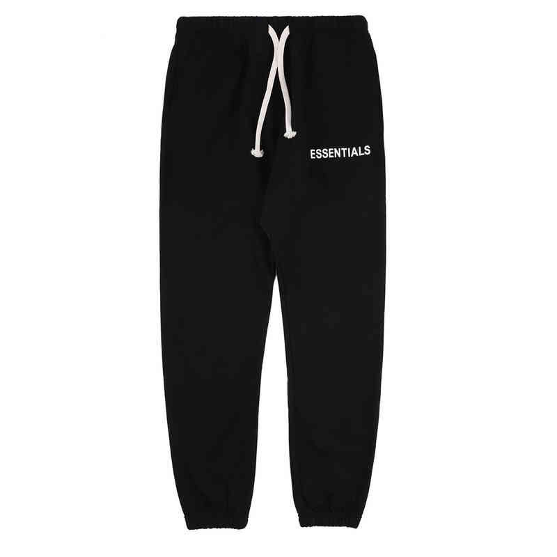 

Men' Pants American high street sports pants, guard fashion hip hop elastic letter small foot leggings, trousers, casual pants 57P3, White