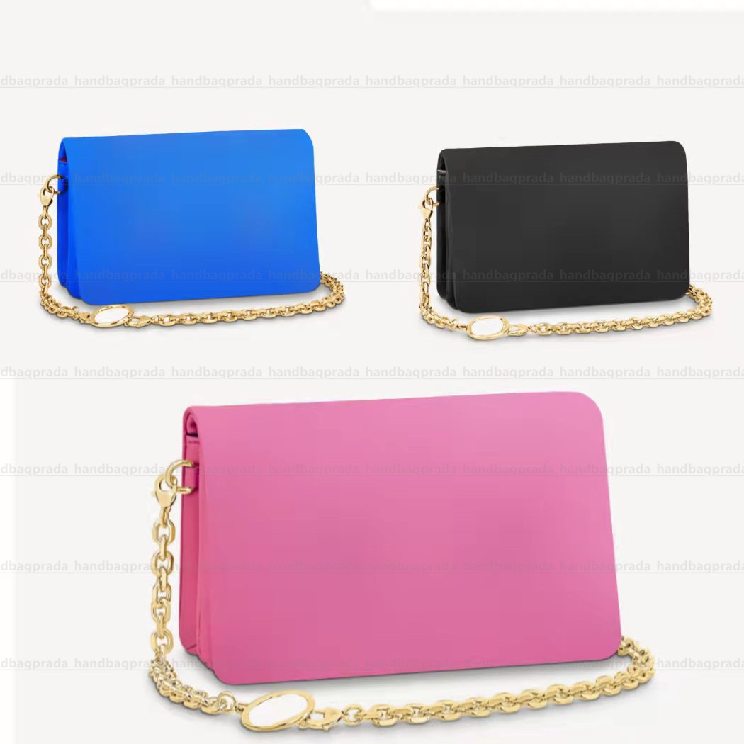 

TOP quality Genuine Leather Clutch Women's Nylon Shoulder Bag POCHETTE COUSSIN tote Luxury Designer Crossbody Evening Bags handbags fashion Wallet Handbag Purses, Box