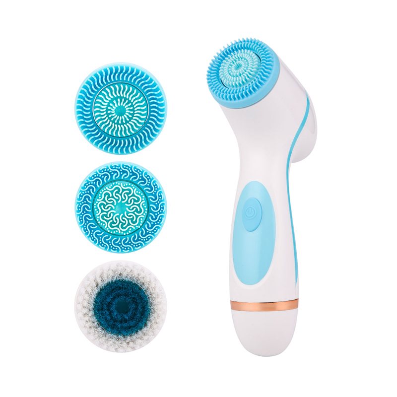 

3 In 1 Electric Cleansing Brush Rotating Facial Massager Spa System Deeply Clean and Remove Blackheads