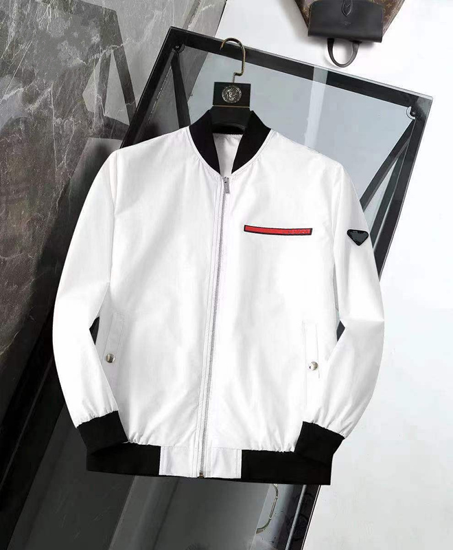 

20ss 2021 Bomber Fashion Mens Jacket Goo d Spring Autumn Outwear Windbreaker Zipper clothes Jackets Coat Outside can Sport Euro Size Men's Clothing -3XL