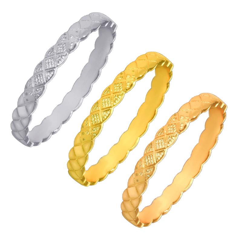 

Bangle Bracelet Gold Design Luxury Designer Jewelry Love Charm Unisex Party Engagement Gift Diamonds Women Mesh