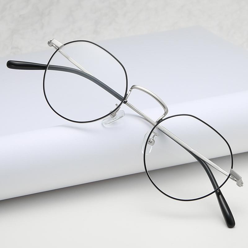 

Fashion Sunglasses Frames Logorela Alloy Titanium Glasses Women Myopia Optical Prescription Eyeglasses Frame Men Round Ultralight Eyewear FM