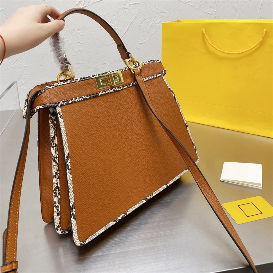 

Litchi Grain Cowhide Bag FF Brand Essentially Handbag Shoulder Leather Belt Bags Fashion Lady Large Capacity Tote Designer Luxury Fanny Pack