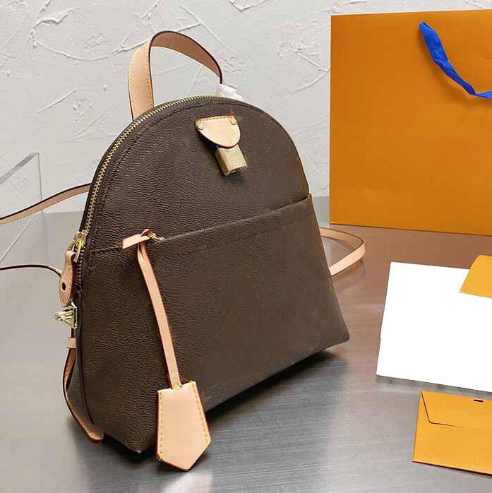 

2021 Desingers Fashion Shell Backpack Handbags Shoulder Bags Classic Flower Letter Printing High Quality Women Backpacks, Brown