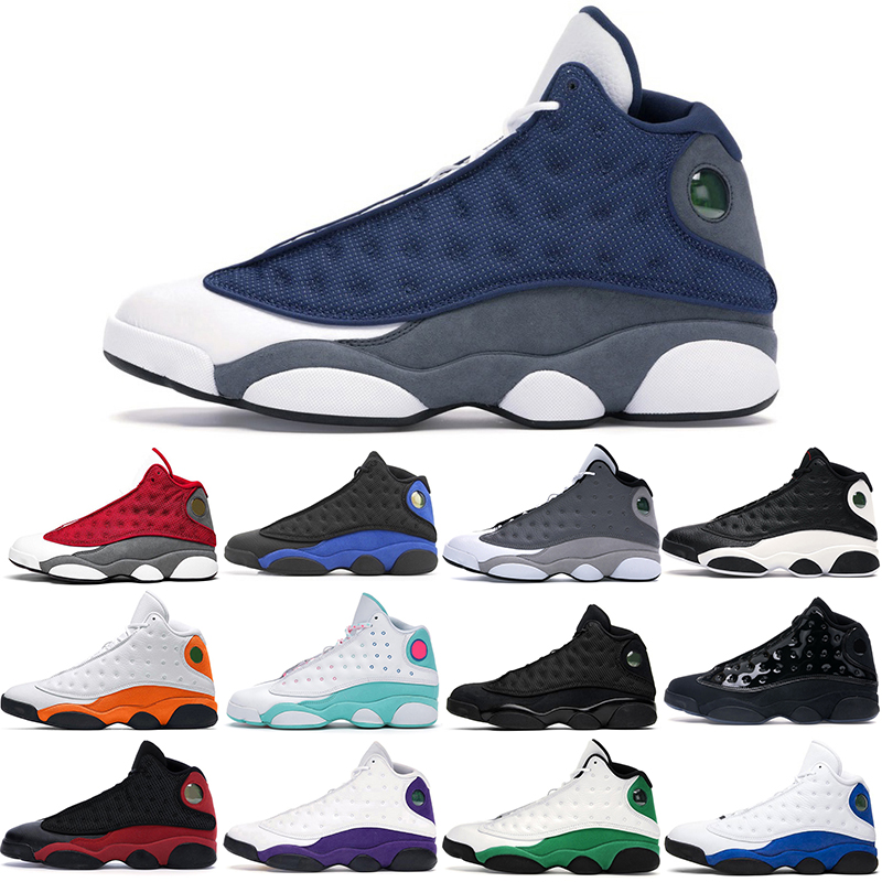 

Red Flint Jumpman 13s Basketball Shoes For Men Women 13 Hyper Royal Court Purple #11 Aurora Green Olive Black Cat Mens Trainers Sports Sneakers, #24