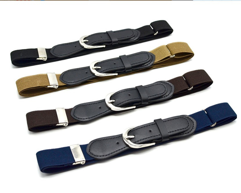 

Child Buckle-Free Elastic Belt 2021 No Buckle Stretch Belt for Kids Toddlers Adjustable Boys and Girl`s Belts for Jeans Pants Solid colors, Multi-color