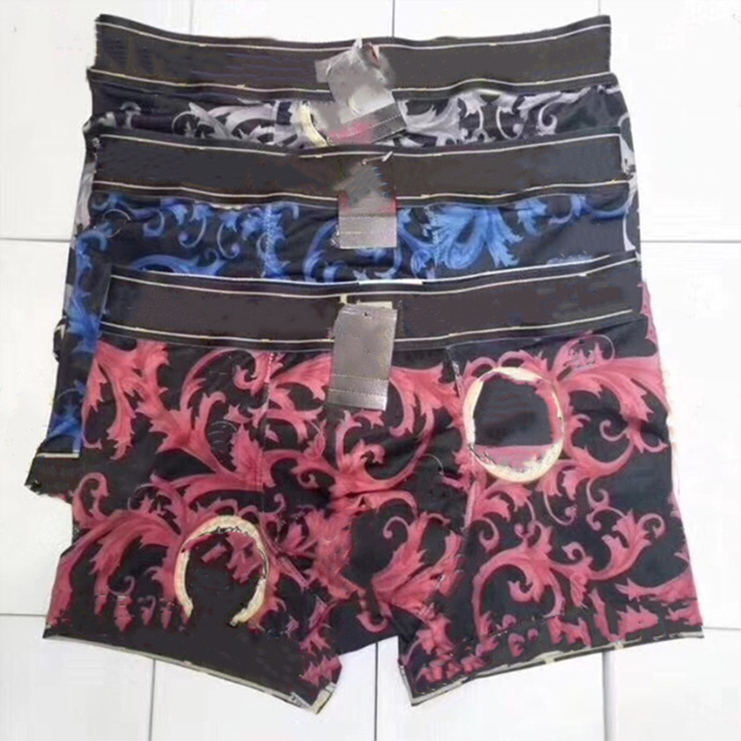 

New Style Mens Underwear Men's Panties Underpants Man Boxer Mens Underwear Cotton Man Big Short Breathable Solid Flexible klw4618, Black;white