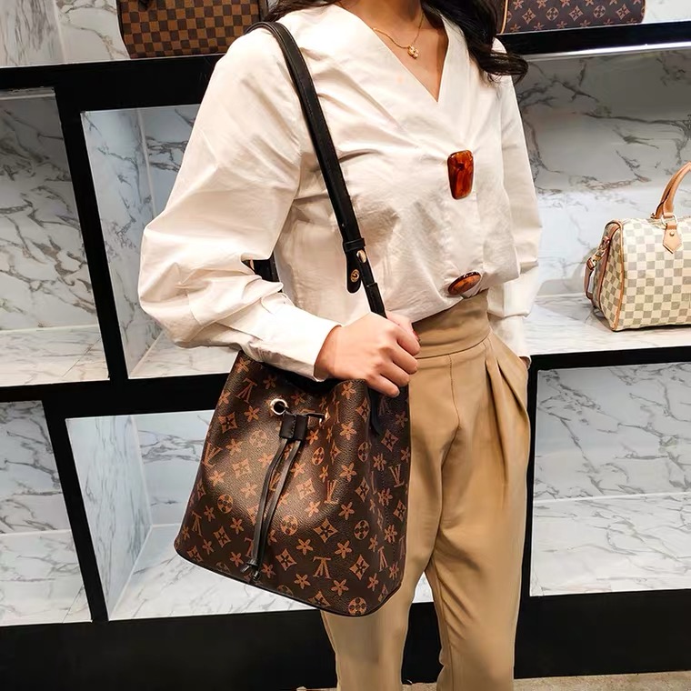 

Purse Handbags Neoneo Bucket Body Wallet Flower Cross L Bags Enasj