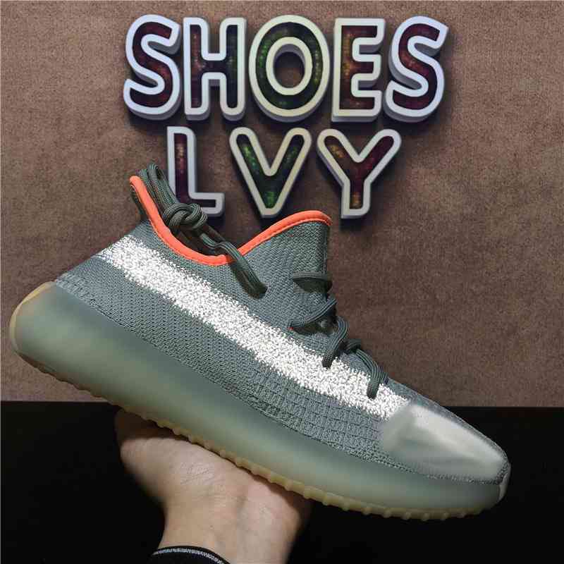 Top Quality Hommes Femmes Boost Chaussures de course Perles Pierre Queue de queue Cinder 3M Statique Reflective Mesh respirant Mens Baskets Sneak