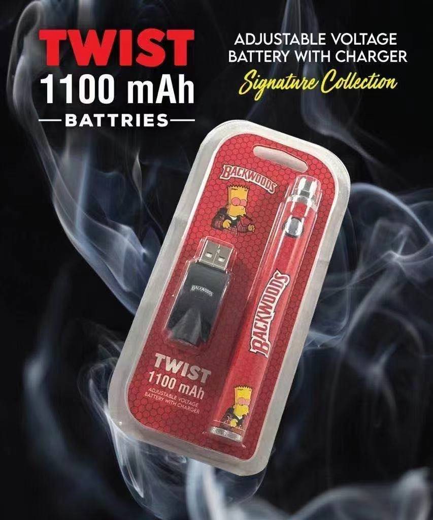 

2021 New Arrival rick and morty Preheat 1100mah Evod cookies Backwoods Runtz Twist battery free shipping by dhl