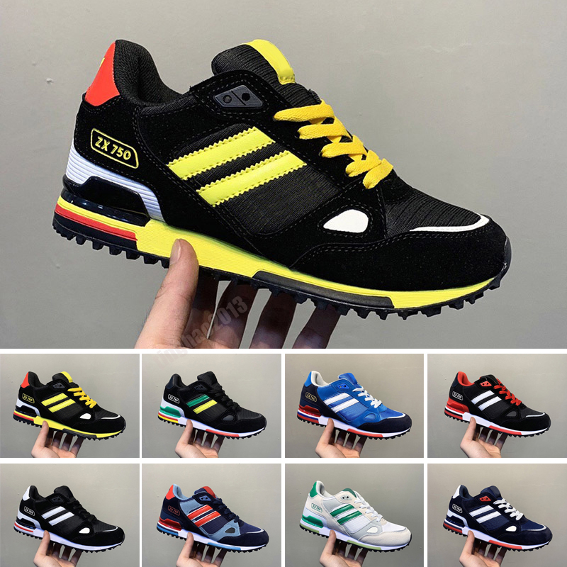 

2021 New EDITEX Originals ZX750 Sneakers zx 750s for Men Women Platform Athletic Fashion Casual Mens Shoes Designer Chaussures, Color 8