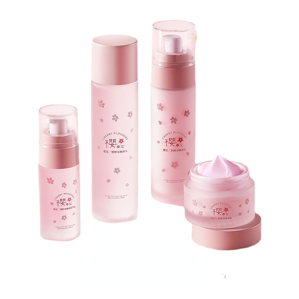 

5Pcs Face Skin Care Kits Repairing Anti-aging Anti-wrinkle Moisturizing Whitening Face Tonic Cream Beauty Products