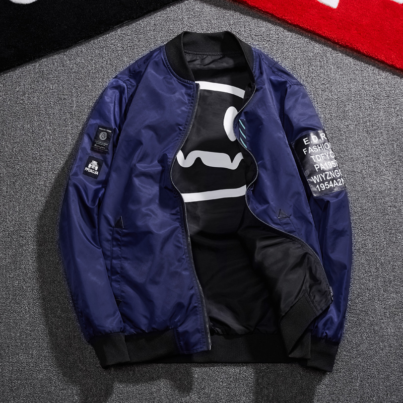 

2021 New Baseball Spring Autumn Casual Slim Windbreaker Flight Jacket Men Jaqueta Masculina Thin Hip Hop Coat Nwcv, Green