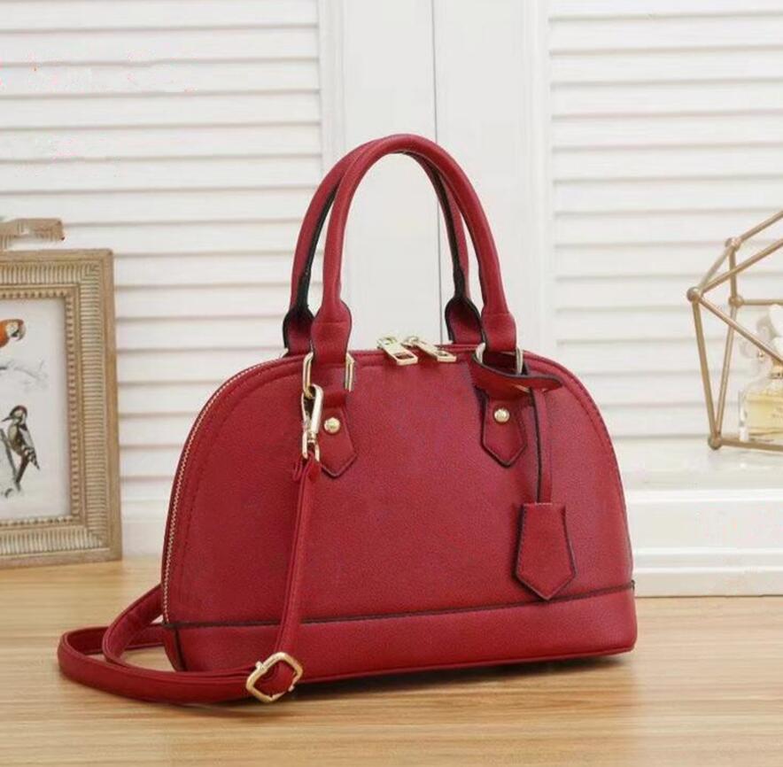 

luxurys designers ALMA BB shell bag Fashions women leather flower Embossed shoulder bags crossbody bag Messenger handbags with lock Shoulder strap 195