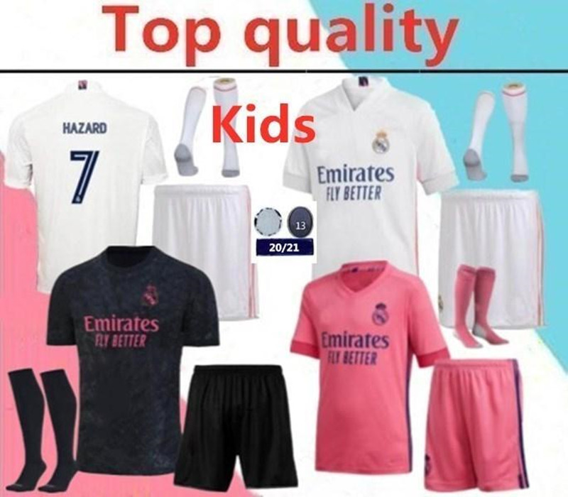 

2020 2021 Real madrid ISCO HAZARD Soccer jersey full kits BENZEMA MODRIC MARCELO bale ASENSIO camiseta de futbol soccer jerseys, Black;yellow