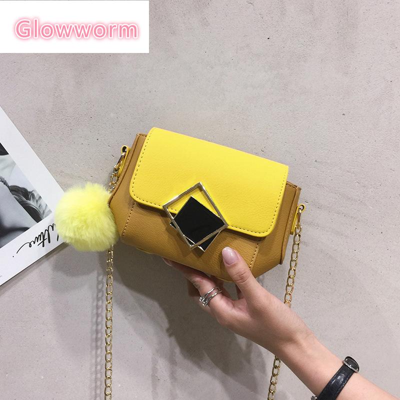 

Female Lady Pu Leather Crossbody Bags For Women 2021 Chain Shoulder Messenger Bag Ladies Hand Sling Luxury Handbags Designer, Black