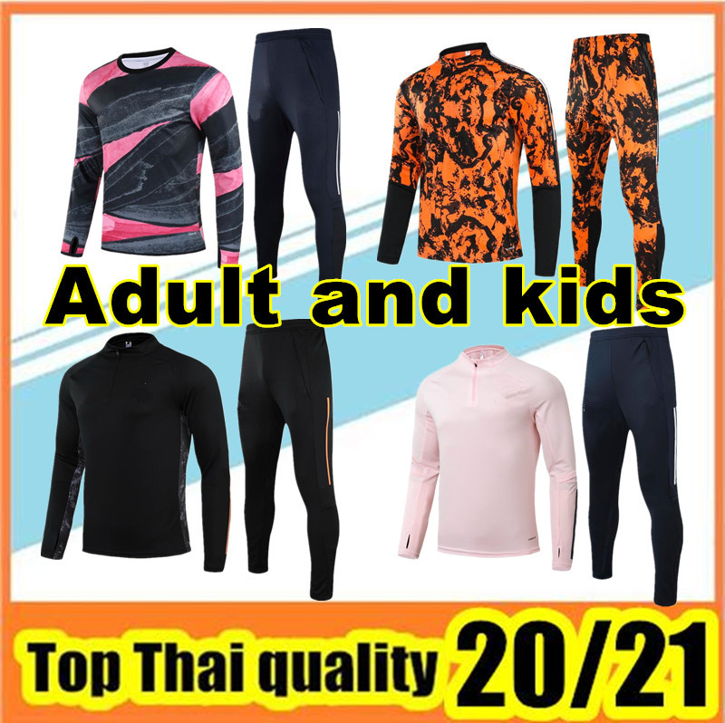 

2021 Kids Jogging Soccer Training Suit TRACKSUIT 20 21 Men Chandal Futbol Football Tracksuit Survêtement De Football Chándal De Fútbol