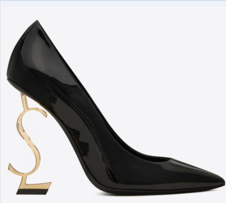

Luxury Women Colorful Heels Pumps Patent Leather Dress Wedding Shoes Red Black Ladies High-heeled Sandals Ankle Strap Pumps