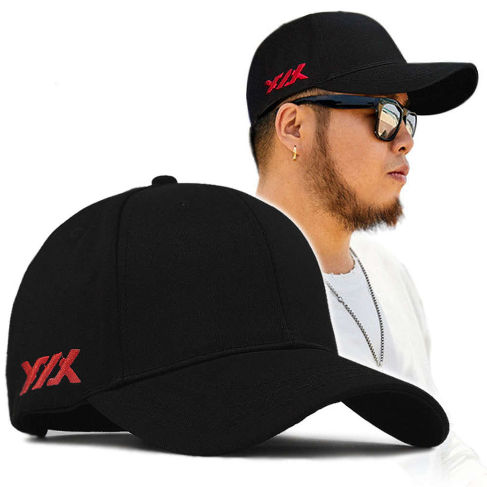 

Spring and autumn hat men's oversized baseball cap large size sunshade hardtop head girth, Blue;gray