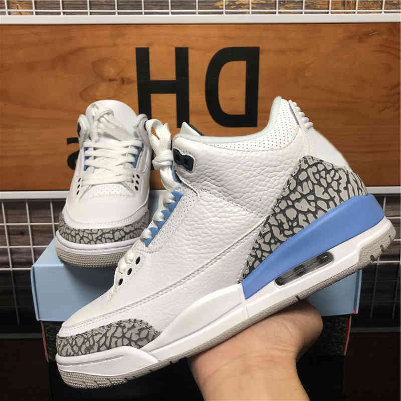 

Shoes Top Quality UNC Red Black White Cement Varsity Royal Jumpman 3 Basketball 3s Laser Orange Fragment Katrina Sports, Bubble wrap packaging