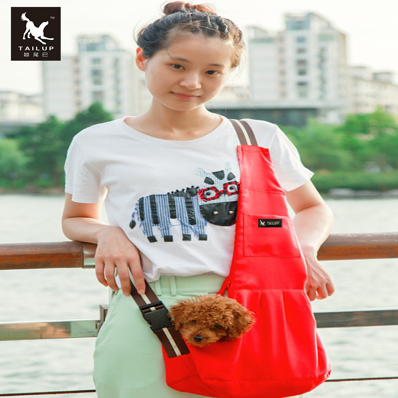 

TAIUP Pet Dog Sing Bags Outdoor Windproof Carriers For Sma Cats and Puppies