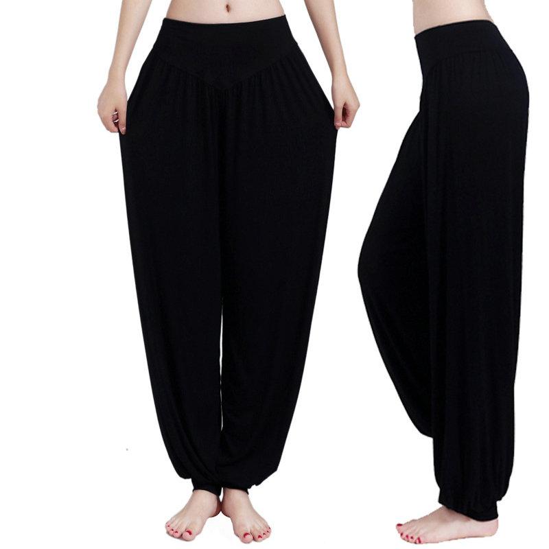 

Yoga Outfit 13 Colors Wide Leg Pants Plus Size Women Loose Long Trousers For Dance S M L  XXL XXXL Soft Modal Home, Red