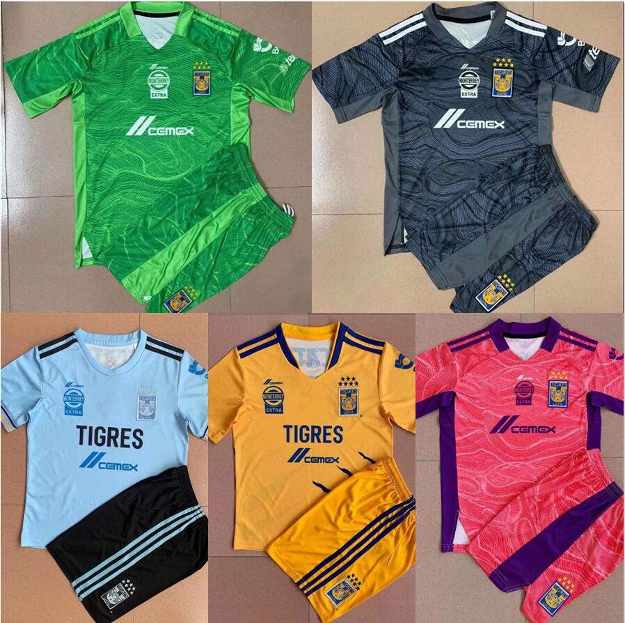 

21 22 Club America NAUL Tigres Soccer Jersey home away F. VINAS HENRY Liga MX 2021 2022 Guadalajara 115th RODRIGUEZ América GIOVANI adult +, Black;yellow