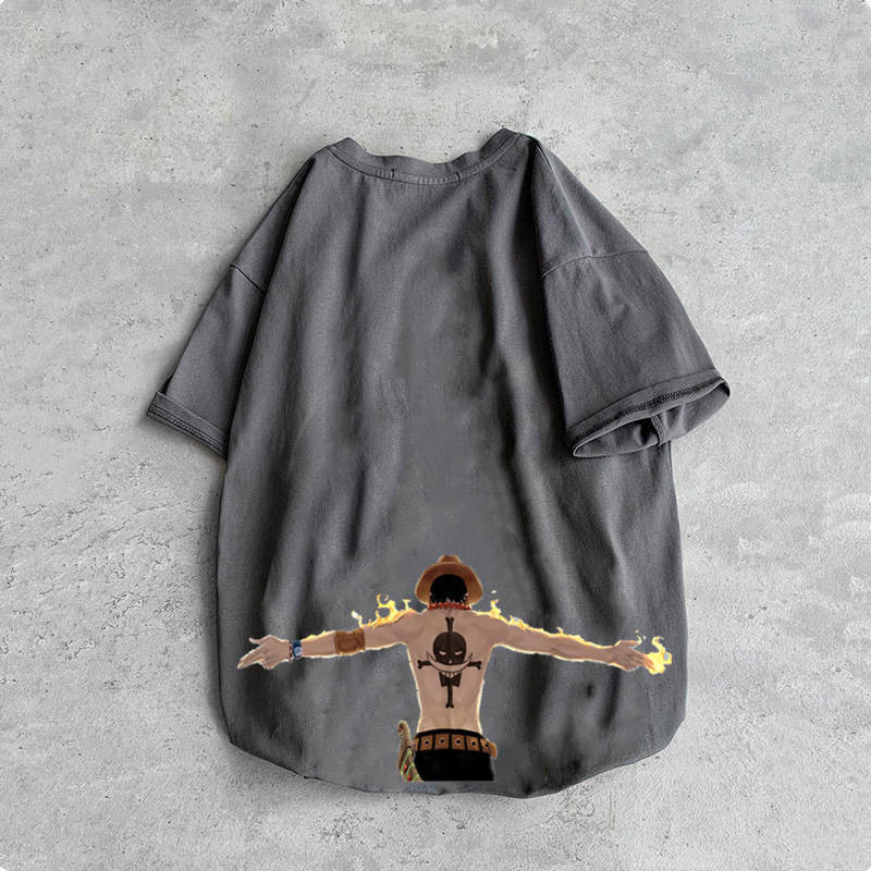 

2021 New Camisa De Streetwear Homem Legal Uma Pea Hip Hop Camiseta Chins Harajuku Tshirt Japo Manga Curta Topos t Meninos Cg9d