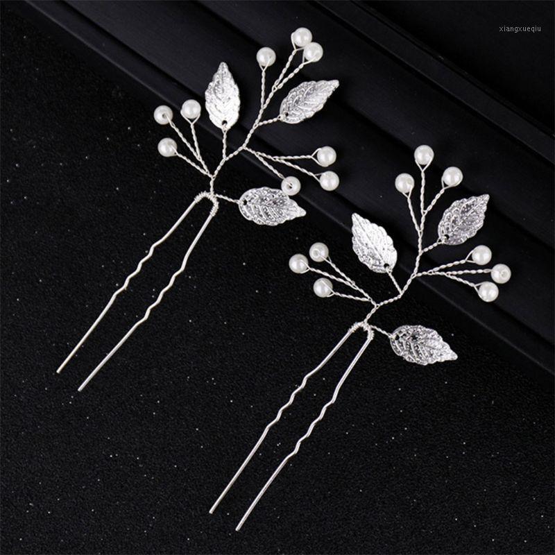 

Bride Hairpin Hair Pins Jewelry Headwear Wedding Accessories Handmade Headpieces Clips & Barrettes, Golden;silver
