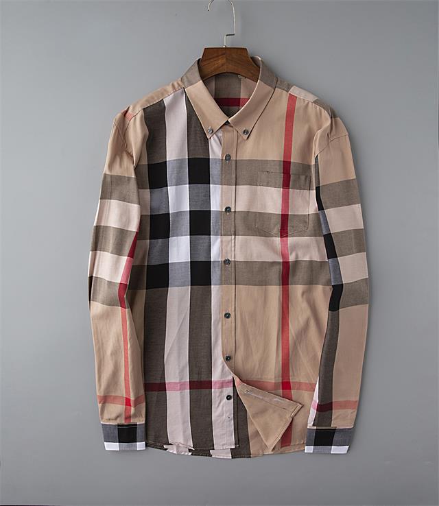 

2021 luxury designer fashion men's shirts long sleeve business casual brand spring slim shirt -4XL#01, Blue