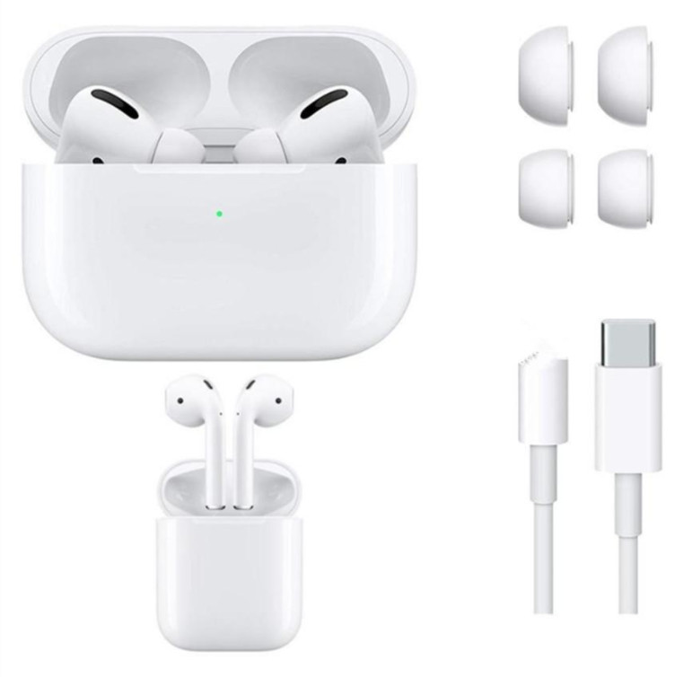 

1.1 New version airpods 3 generations Air 3 pro Earphones 1562a chip TWS Wireless Headphones GPS Earbuds, White