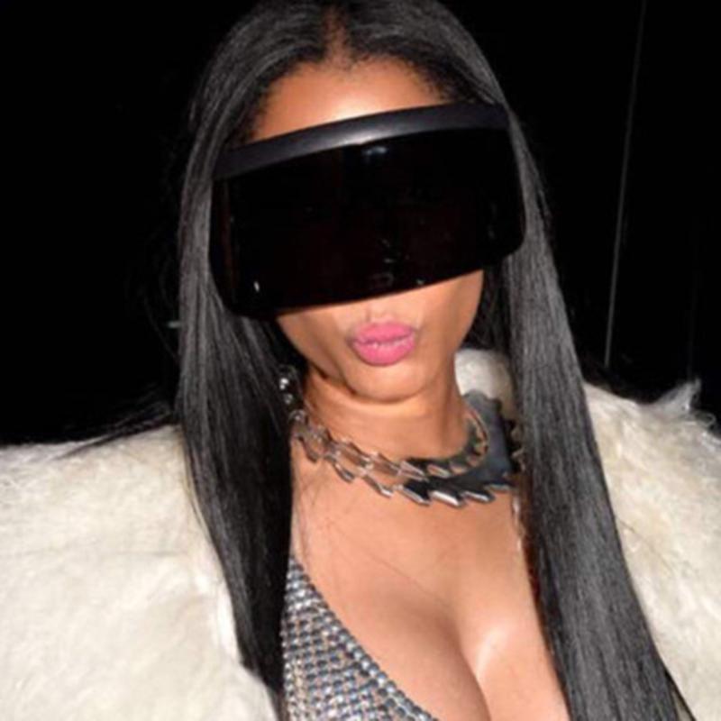 

Sunglasses Anti-peeping And Anti-foaming Protective With One-piece Hat Large Lens, Outdoor Anti-ultraviolet