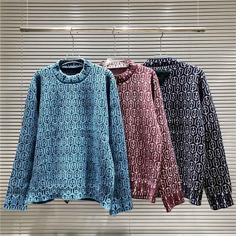 

Fashion autumn winter designer Men sweater High Quality Long Sleeve Hoodie Hip Hop Sweatshirts Men Women Casual Clothes Sweater, Blue