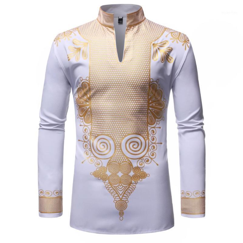 

Ethnic Clothing African Clothes For Men 2021 Polyester Black Long Sleeve Plus Size Shirts Riche Bazin Daily Cloth, Red