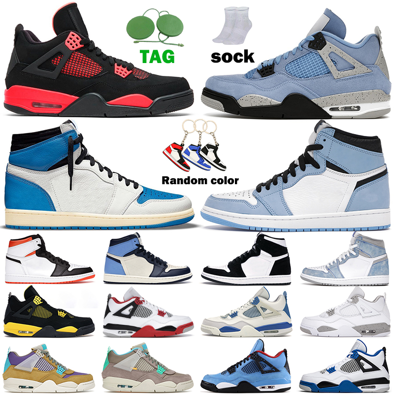 

Basketball Shoes men women 1s 1 high OG Military University Blue Dark Mocha 4s Red Thunder Royalty Metallic Purple mens trainers sports sneakers, #7