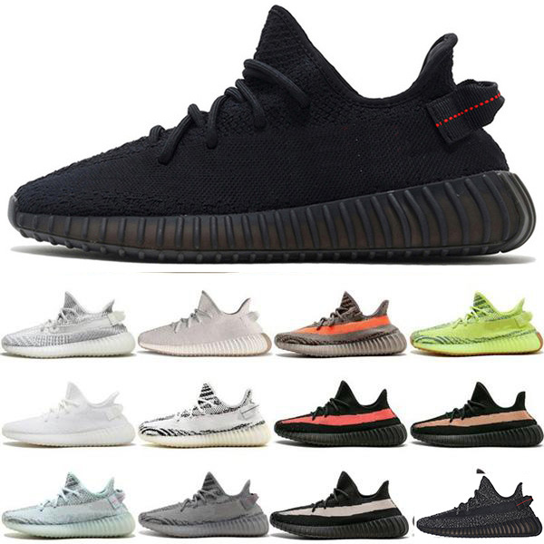 

kanye v2 running shoes men women yecheil cinde tail desert static belgua trainer earth asriel zebra 3m black cream reflective sneakers