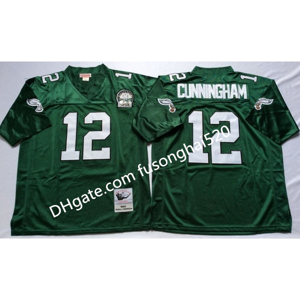 

NCAA Vintage College Football Jerseys 12 Randall Cunningham Carmichael Montgomery Jaworski Joyner Reggie White Brian Dawkin 99 Jerome B307l