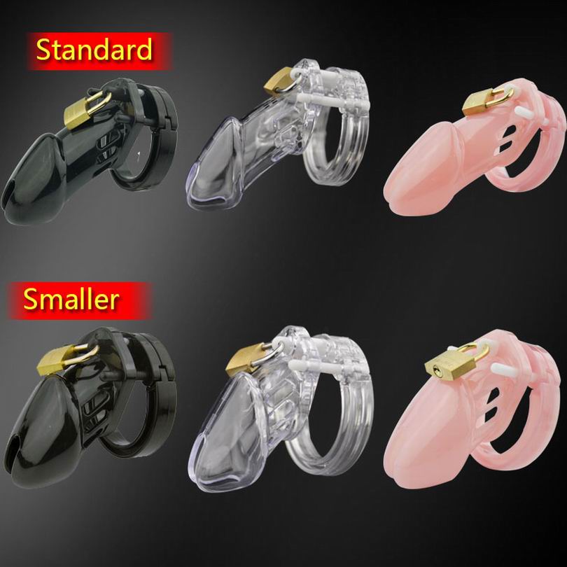 wholesale,New design Male Chastity Device,Plastic Cock Cages Men's penis Lock Penis Ring Adult Sex Toys Chastity Cage