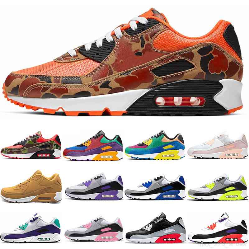 

Running shoes men women Hyper Grape orange white black dot barely rose Camo Green supernova wolf grey outdoor trainers sport sneakers, White red