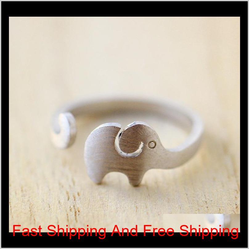 

Npc Cute Elephant Baby Adjustable Ring Small Elephant Tail Ring Animal Lady Pet Charm Ring For Little Princess Wedding Lucky Happy Qrm Oazmi, Golden;silver
