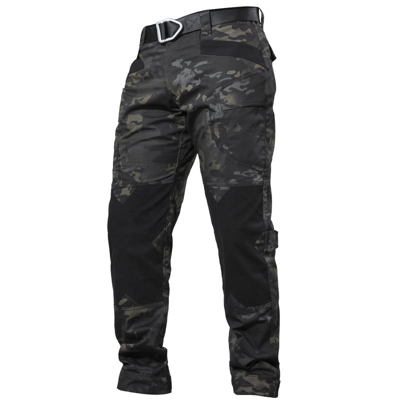 

2021 New Men' Joggers Tactical Pants Camouflage Sweatpants Loose Camo Casual Trousers Pantalones Tacticos Men Nd06, Dark camo