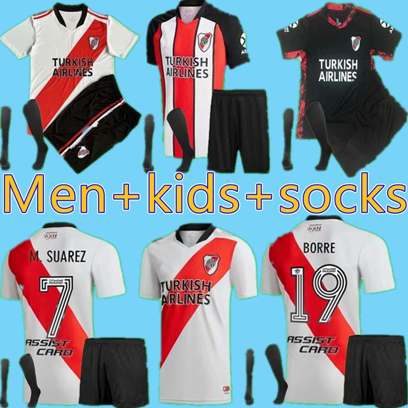

Player versio 2122 RIVER PLATE Soccer jersey 120-Years Anniversary BORRE De La Cruz M.SUAREZ PONZIO 21 22 PEREZ PINOLA Football men+ kids, Fans