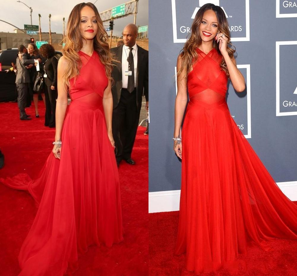 

2021 New Oscar Sexy Celebrity Red Carpet Crew Neck a Line Chiffon Prom Evening Gowns Cheap Long Graduation Es 8u8c, White;pink