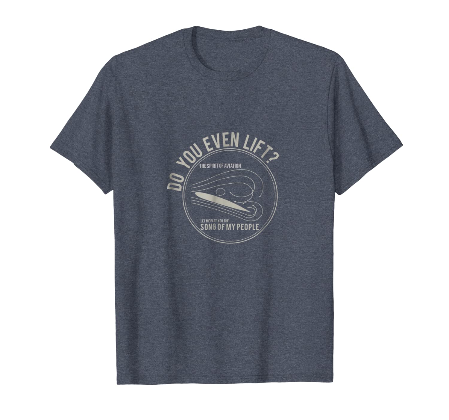 

do you even lift general aviation pilot t-shirt, White;black