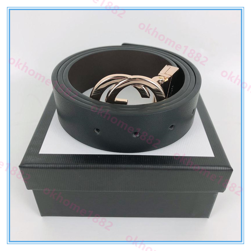 

Leather Waist Belt Letter Buckle Men Belts Womens Belt Waistband Cintura Ceinture Gürtel Fashion Designers Belts Width 3.5cm With Box Cinto, Black;brown