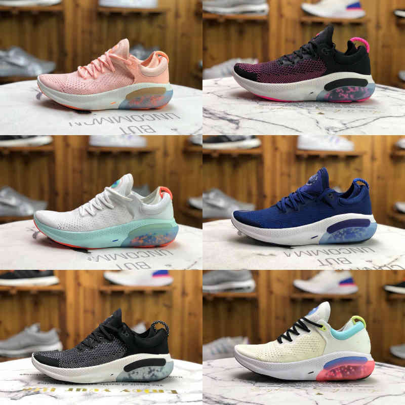

Wholesale 2021 New High Quality Joyride Run FK Men Running Shoes Triple Black White Platinum Tint University Red Racer Blue Airs Trainer Sports Utility Sneakers F15, G001