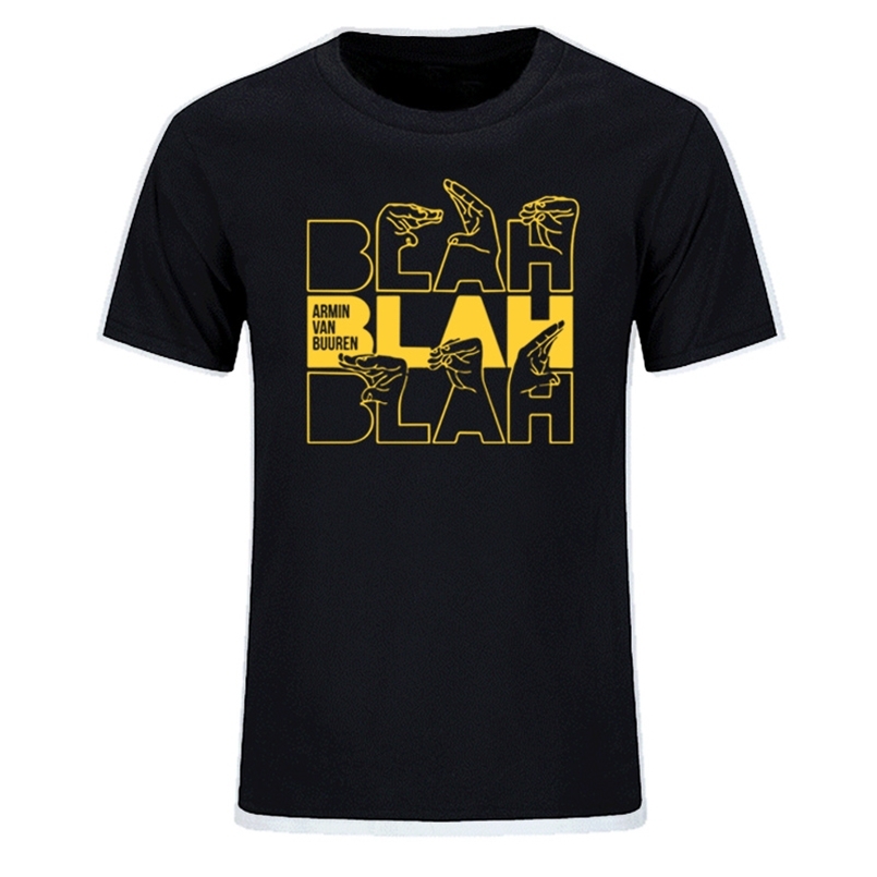 

Summer ARMIN VAN BUUREN BLAH T Shirt Trance Music Fans Cool Casual t shirt DJ Men Cotton Short Sleeve Plus Size Tops Tees 210707, 11