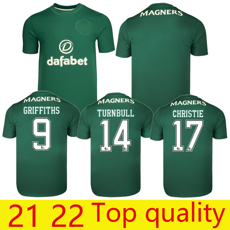 

TOP quality 21 22 Celtic Soccer Jersey FANS XXXXL S-4XL EDOUARD 2021 2022 ELYOUNOUSSI TURNBULL AJETI CHRISTIE MCGREGOR GRIFFITHS FORREST uniforms Football Shirt