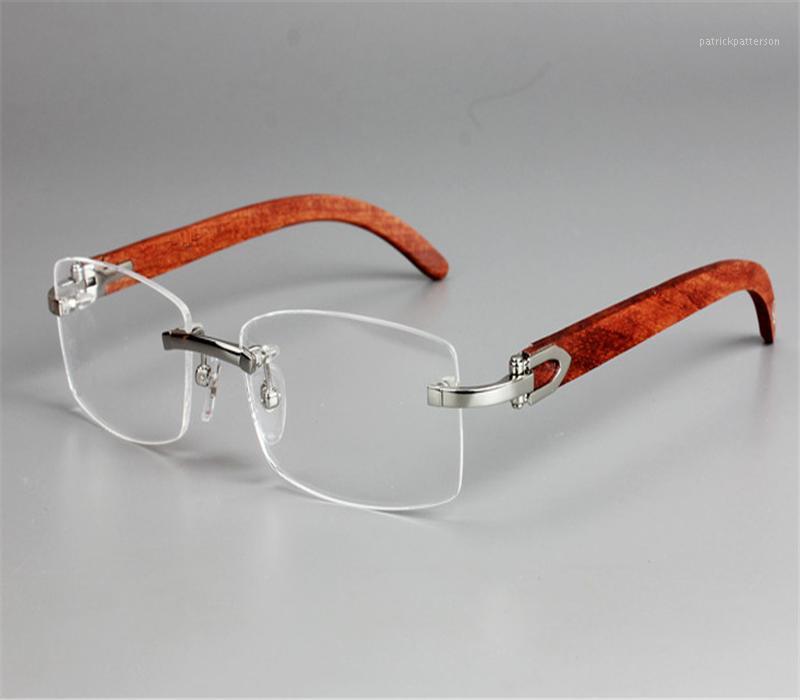 

Vintage Rimless Readers Glasses Frame Men Optical Eyewear Brand Designer Anti-fatigue Computer Reading Eyeglasses For Mens Sunglasses