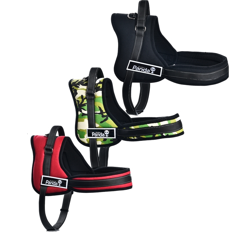 

2021 New Free Shipment of Good Quality Big Dog Harness Red Camouflage Black Color Collar Strong Pet Products 0zx4
